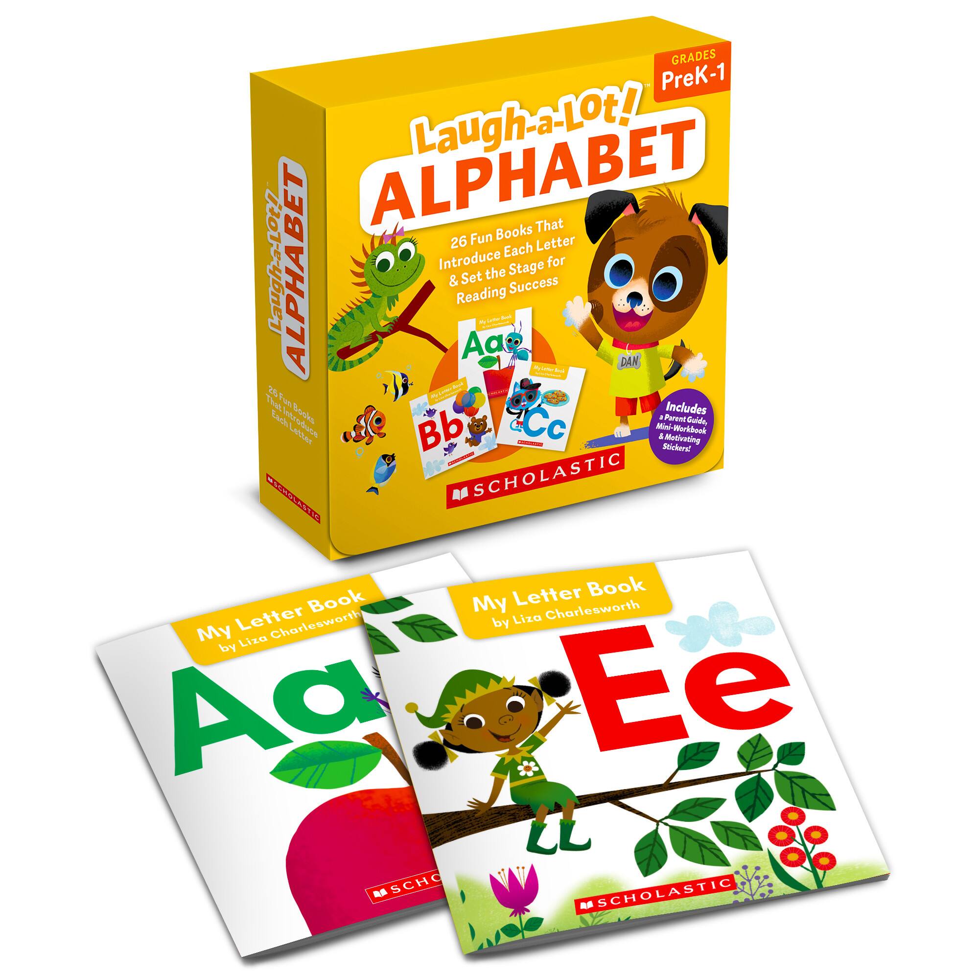 Scholastic Teaching Solutions Laugh A Lot Alphabet Book Set of 26